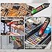 ANENG 0.5V-600V Multimeter,AC/DC Automotive Test Light,Buzzer Circuit Tester with Sharp Probe,Polarity Indicator Light, Continuity Voltage Fuse Tester Pen with Alligator Clip for Sedan, SUV, RV, Truck