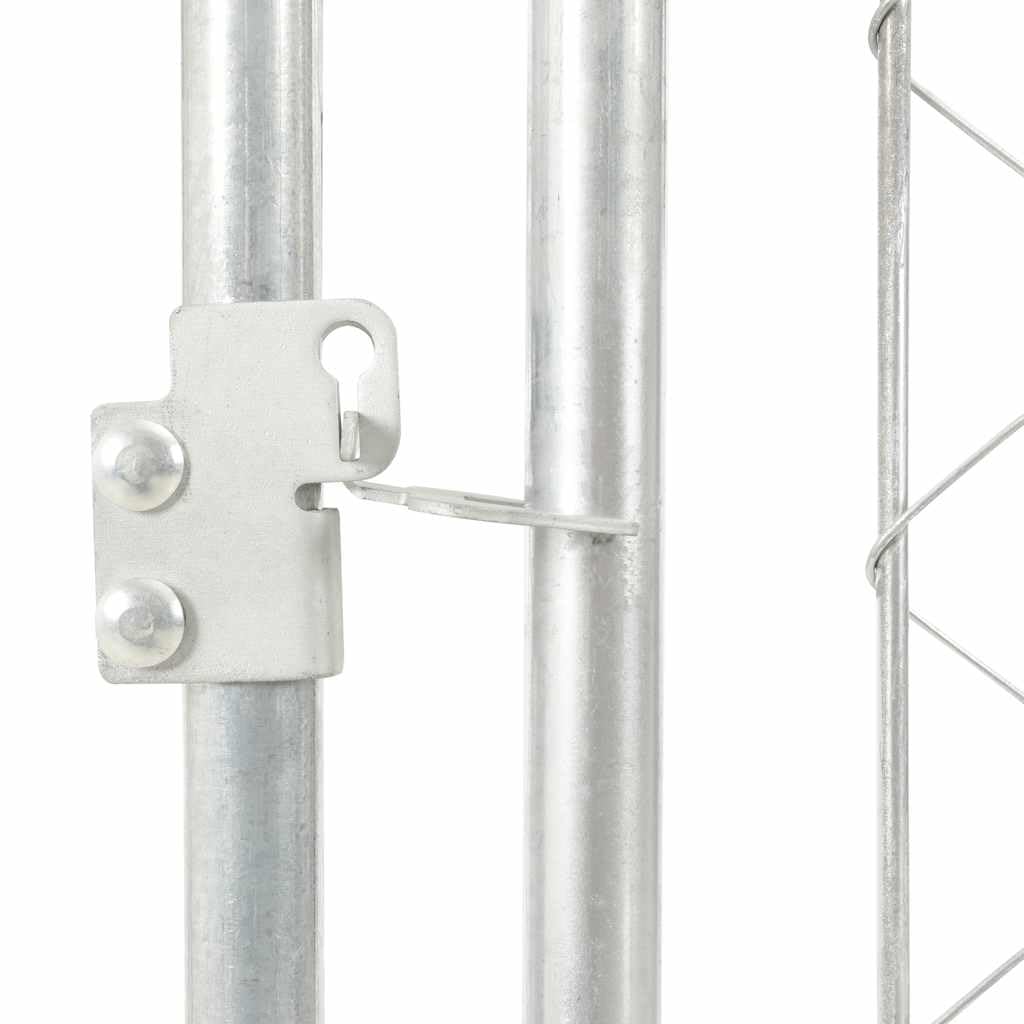 Chenil d extérieur avec toit pour chiens 200x100x125 cm
