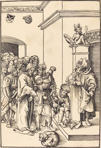 Art Mural Le Christ Devant Anne Lucas Cranach Grand Poster Salon Pour Murs Vides