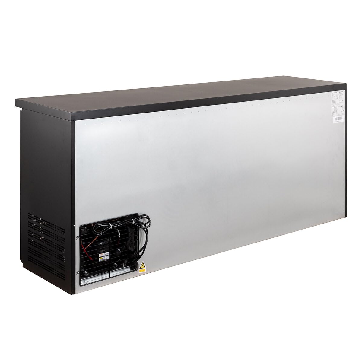 GastroHero Barkühltisch 1 Tür 4 Schubladen 2005 mm Getränkekühler Umluftkühlung +2 bis +8 °C LED 509 Liter Gastro Kühltisch Bar