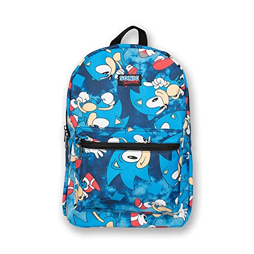 Sonic The Hedgehog Back To School Backpack Official Licensed Merchandise, Great Gift Idea