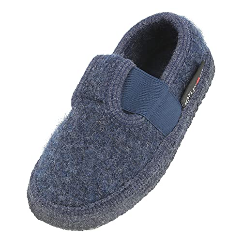 HAFLINGER Joschi pantoufles plates mixte enfant en feutre thermorégulateur