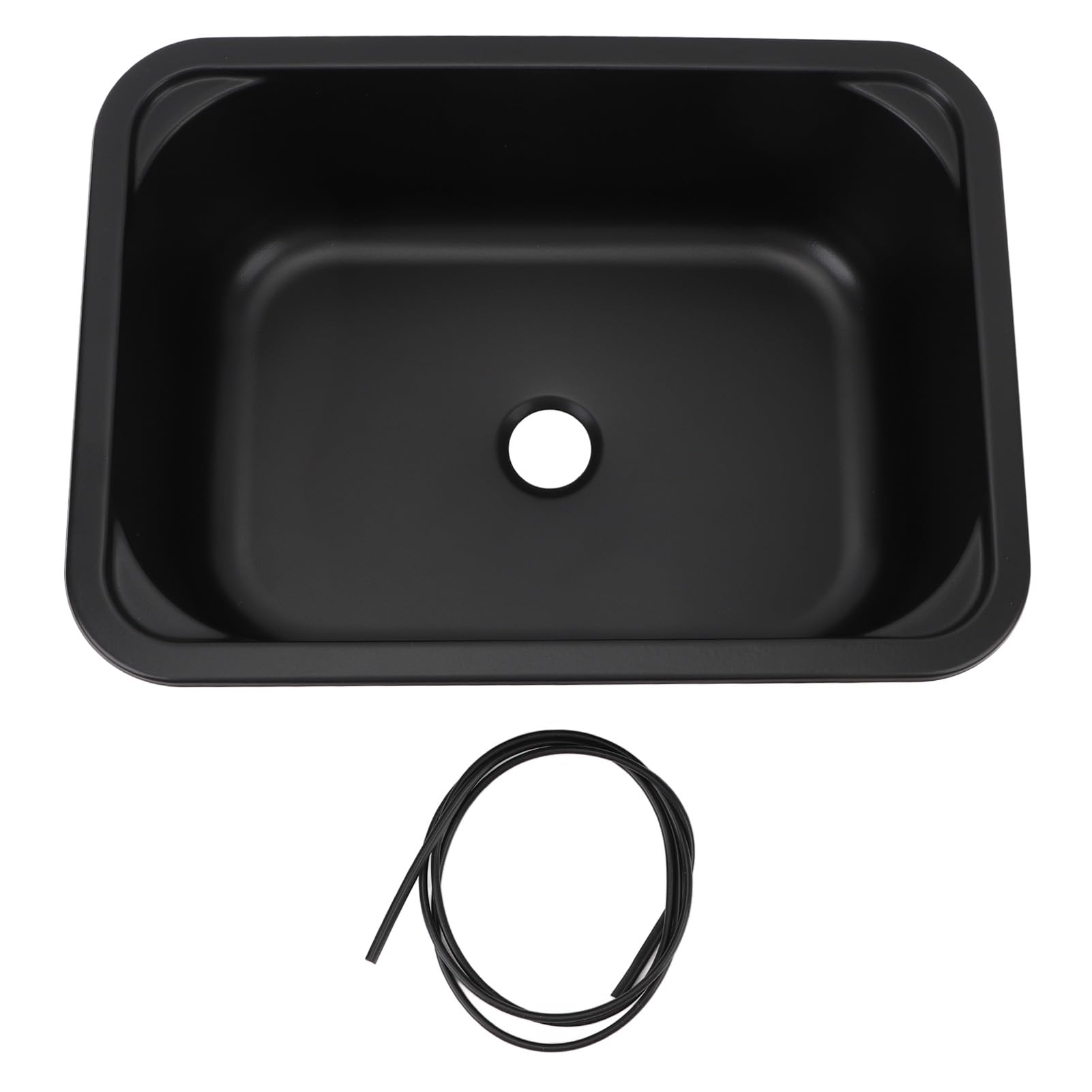 Fregadero de acero inoxidable 304 resistente para barcos con desagüe 40mm