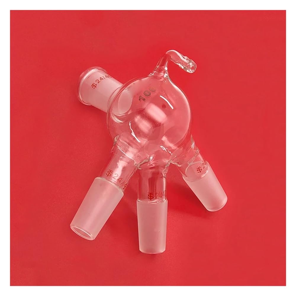 Cristalería de laboratorio de vidrio de destilación de 100 ml, 24/29