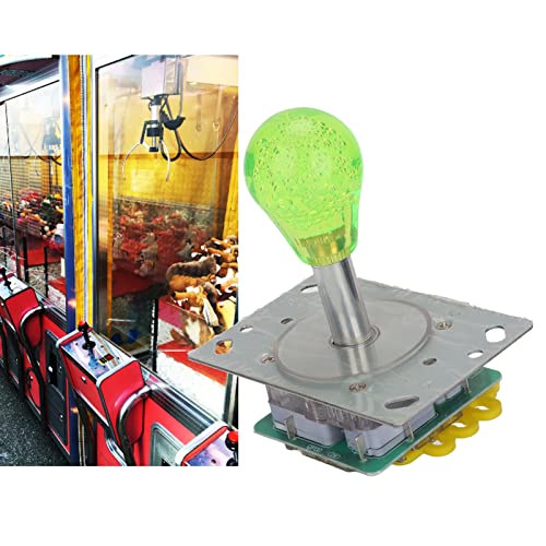 Kafuty-1 Kit de joystick Arcade, joystick iluminado de LED Arcade, Joystick iluminado colorido total