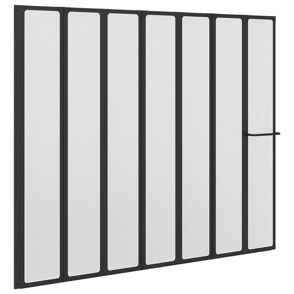 Generico Parete Doccia Altro Nero 168 x 140 cm Alluminio,Articoli di ferramenta,Prodotti Idraulici,Ferramenta per la Riparazione di impianti Idraulici,Componenti Doccia,Pareti doccia-42009756