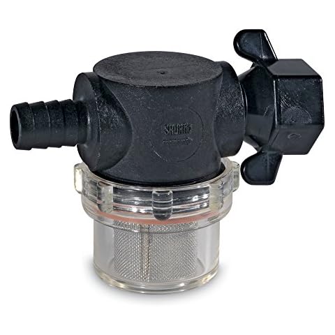 Shurflo Water Pump Filter - 1/2 inch Connector -255-225 Cover
