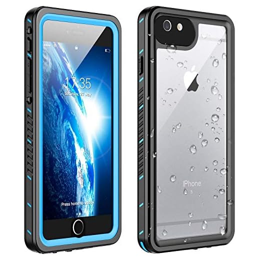 Huakay iPhone 6s Plus Waterproof Case iPhone 6 Plus Waterproof Case, Shockproof Dirtproof 360° Full Body Protection Waterproof for iPhone 6s Plus/iPhone 6 Plus