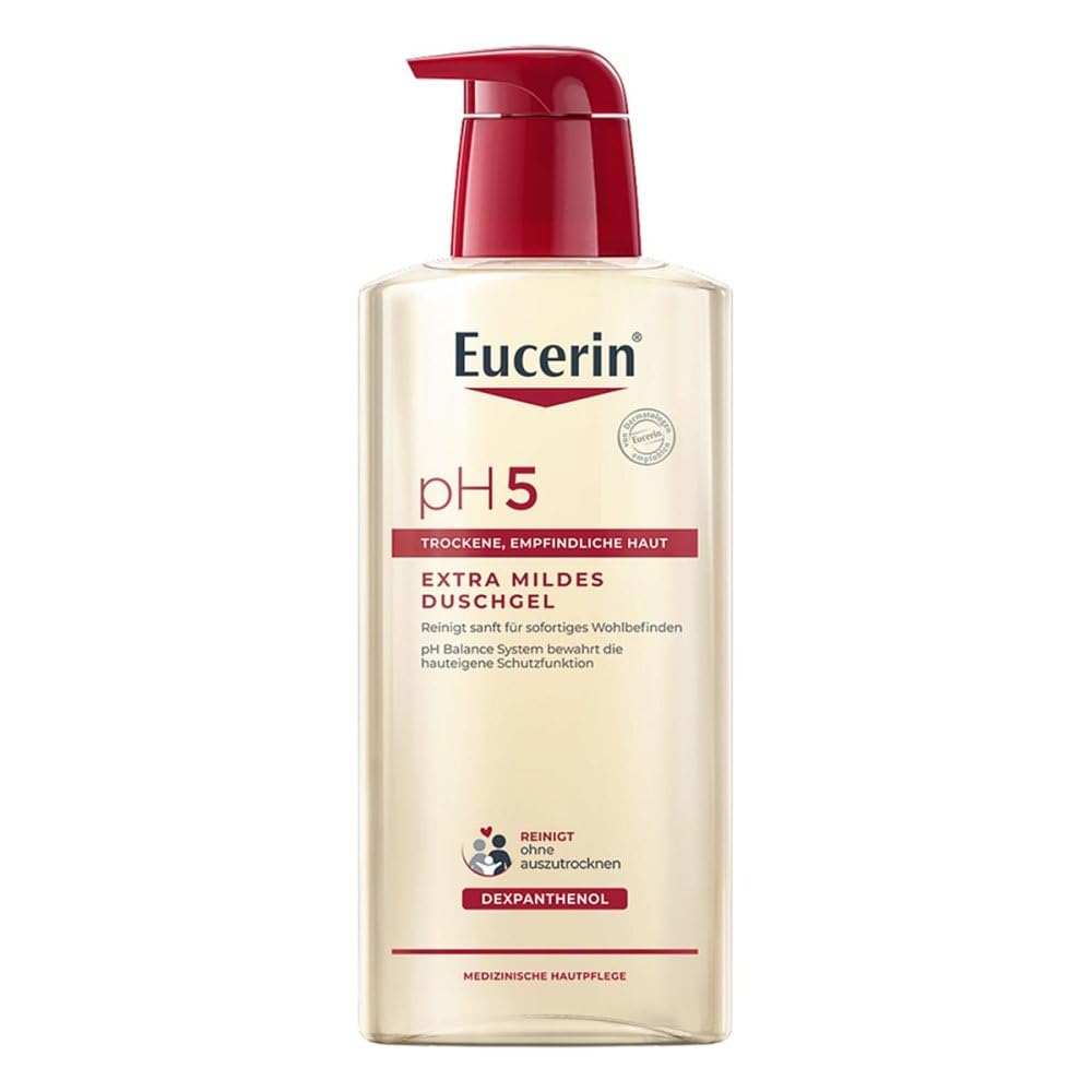 EUCERIN 856-59692 PH5 Gel Ducha Suave 400 ml for Adults, Ideal for Daily Beauty and Care, 400 ml