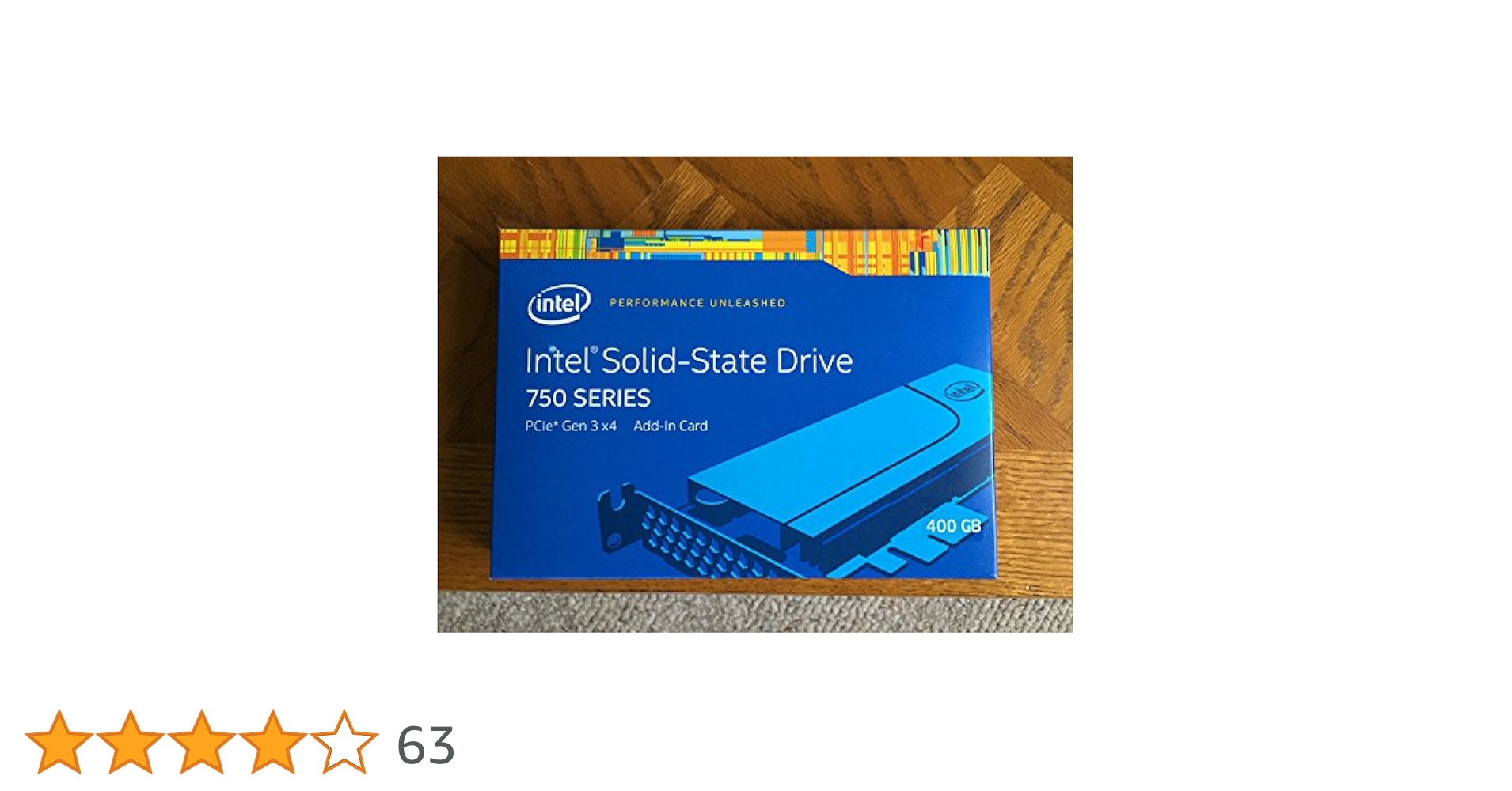 Amazon | インテル SSD 750 Series 400GB MLC 1/2 Height PCIe