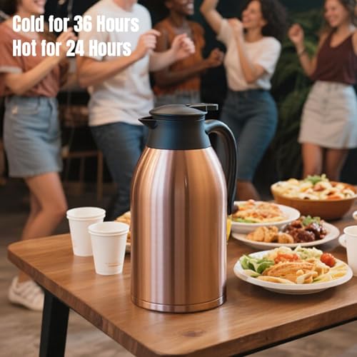 PARACITY 68oz Stainless Steel Carafe