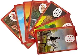 META ATACADO, Jogo de Cartas Baralho Tarot Cigano 36 Cartas
