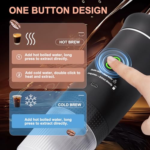 Image of Portable Espresso Machine and Coffee Grinder
