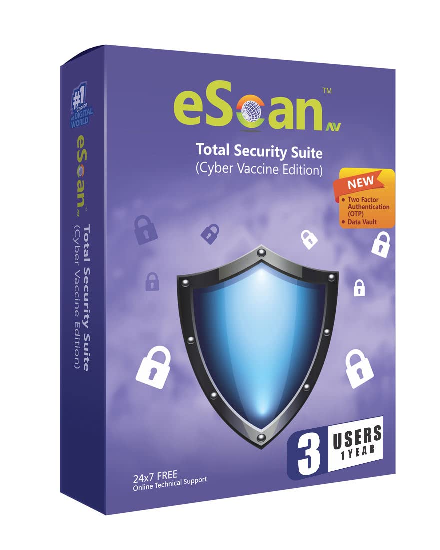 eScan AV Total Security Suite (Cyber Vaccine Edition) 3 User | 1 Year -Powerful Protection Against Online Threats (Via Email Delivery Only - in 2 hours, No- CD)-picture-13