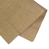 FT Fashion Track Tessuto in iuta, larghezza 100 cm, 1 m, materiale in iuta naturale per arti e mestieri, tappezzeria, runner da tavolo, cucito, giardino e tavole da esposizione