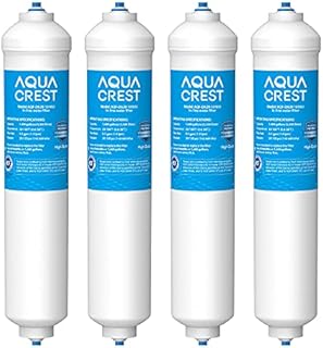 4X AQUACREST AQF-FF35C5J Fridge Freezer Water Filter, Replacement for Samsung (ONLY External) DA29-10105J DA99-02131B HAFEX/EXP American Style DA2010CB (4)