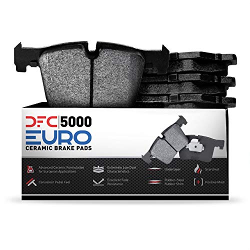 Image of DFC Rear 5000 Euro Ceramic Brake Pads| Fits 2017-2025 Alfa Romeo
