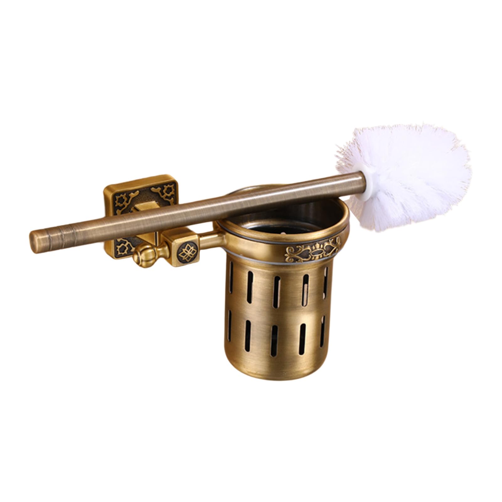 Hygienic Removable Head Toilet Brush Holder for Easy Maintenance Durability Toilet Brush