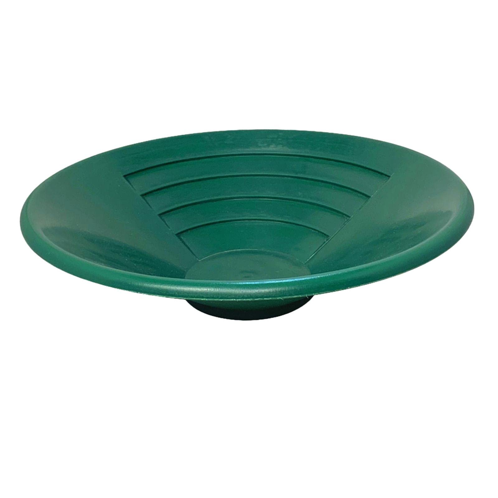 15" Dual Riffle Gold Pan for Nugget Mining Dredging River Panning Green-image-23