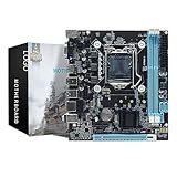 SHENGAO H81 Desktop Computer Mainboard 16GB I/O Interface Micro-ATX LGA1150 Desktops Motherboard PC Main Board VGA+HDMI-Compatible+RJ45 Port Support SATA 3.0 2.0 PCI Express