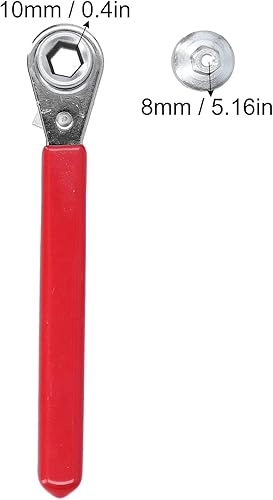 Miniatura 6 de plplaaoo Llave de trinquete de carraca, herramienta manual de reparación de automóviles, llave de trinquete resistente, herramienta de mantenimiento