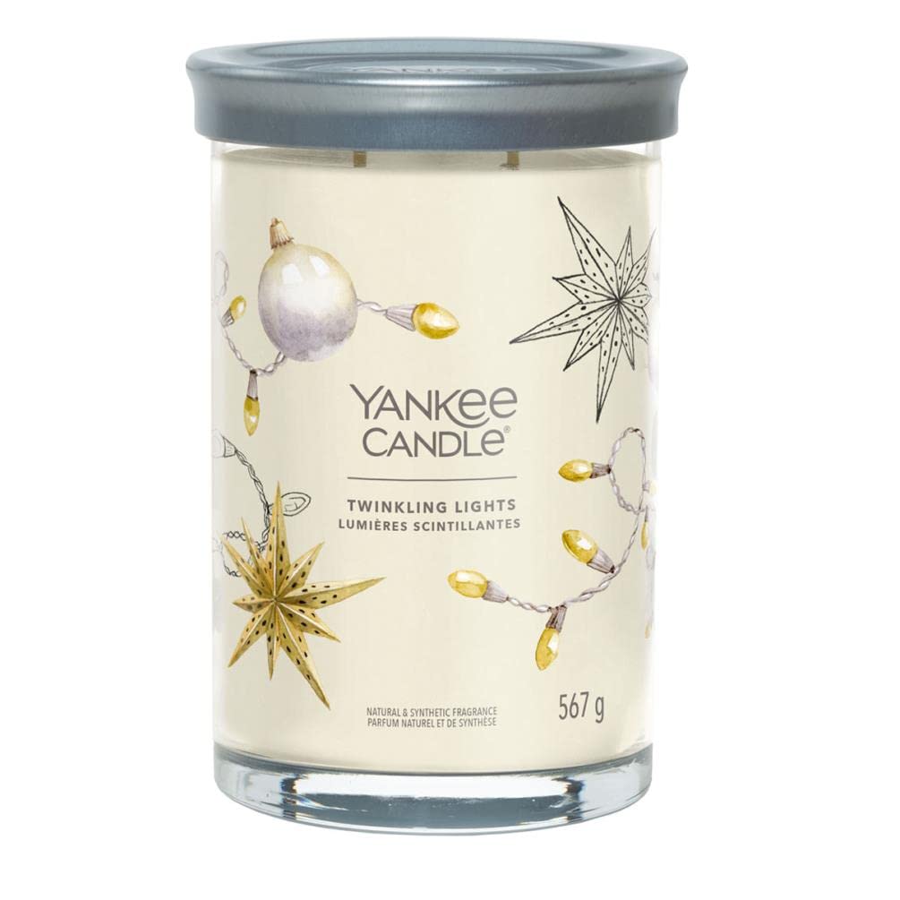 Yankee Candle Twinkling Lights Large Tumbler Jar Candle