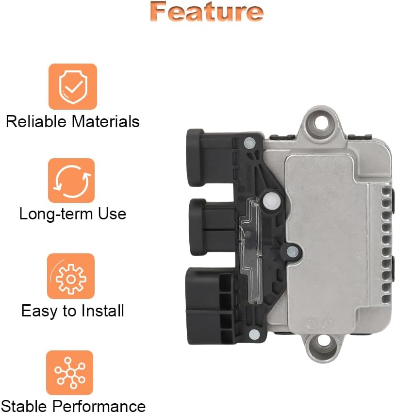 WMPHE Engine Cooling Fan Control Module Replacement for 21493-3JA0E 21493-3JA0A Compatible with Nissan Pathfinder 2013-2020 Infiniti Q60 2014-2019