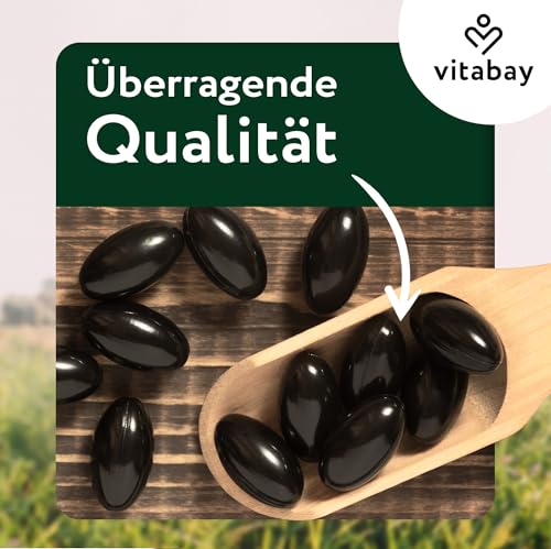 Vitabay Astaxanthin 12 mg hochdosiert – 90 vegane Softgel-Kapseln – laborgeprüft & ohne Zusatzstoffe