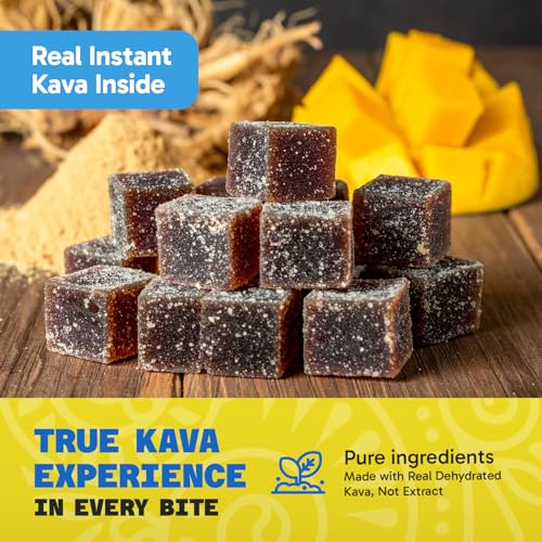 Fiji Vanua Kava GUMM-Ease Mango Gummies