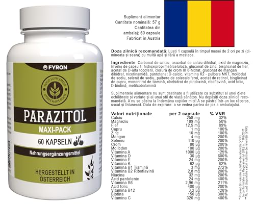 Parazitol - 120 Kapseln (2x60 Kapseln) - 2er Pack