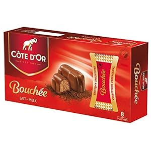 Pack Of 8 x 25 gr Côte D’Or Bouchée Milk