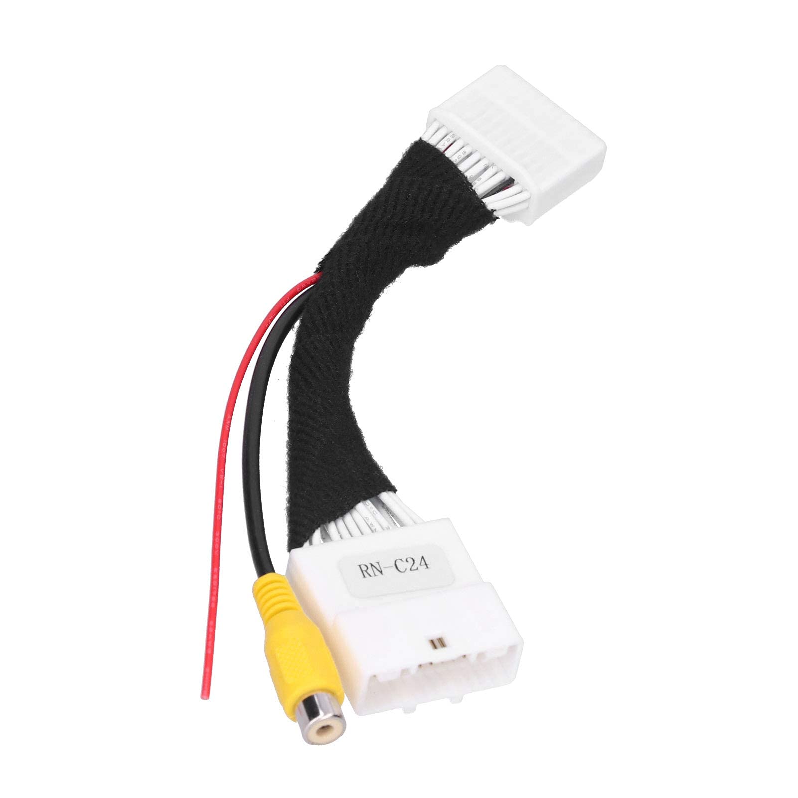 24-pinowy adapter do kamery cofania, odwrócony kabel połączeniowy do kamery parkingowej Kabel adapterowy odpowiednie okablowanie liniowe