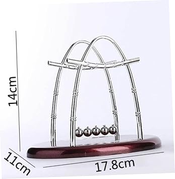 Cradle Ball Toy for Boy Girl, Steel Ball Physics Experiment Desk Ornament