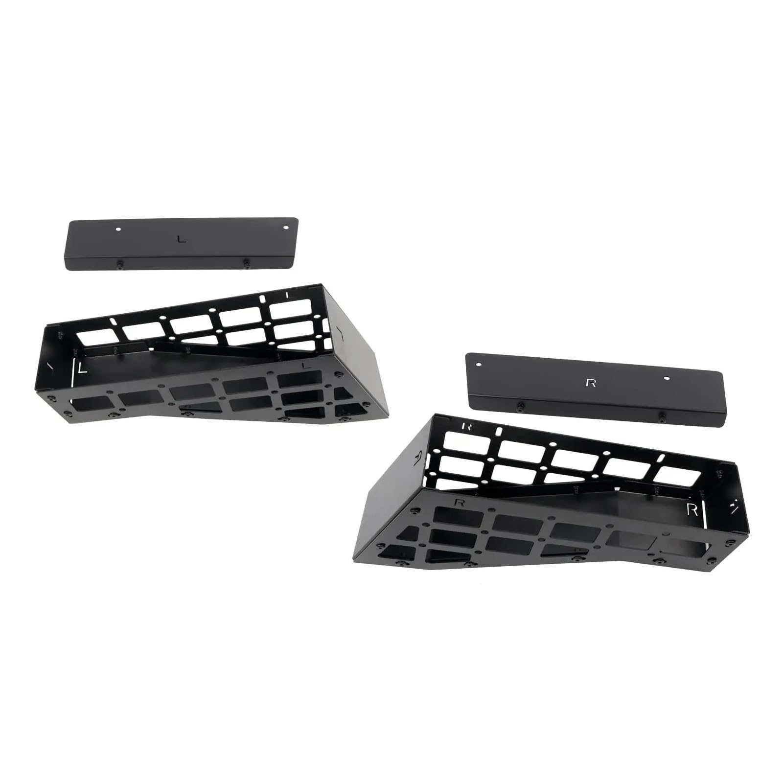 Panneau de rangement modulaire robuste pour cloison de coffre Jeep JK 07-17 - 7
