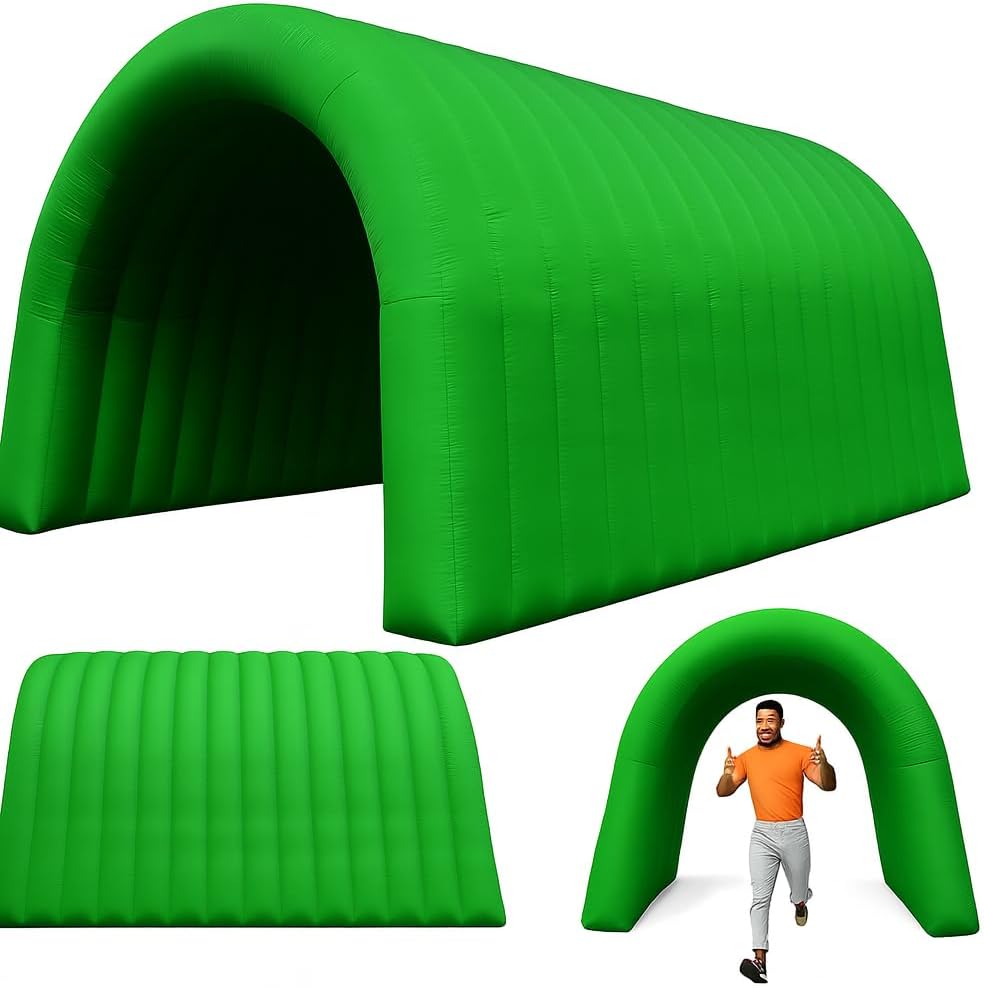 23x10x10FT Quick Setup Inflatable Tunnel Arch - for Sports Games, Trade Shows & Promotions (Blower Included)