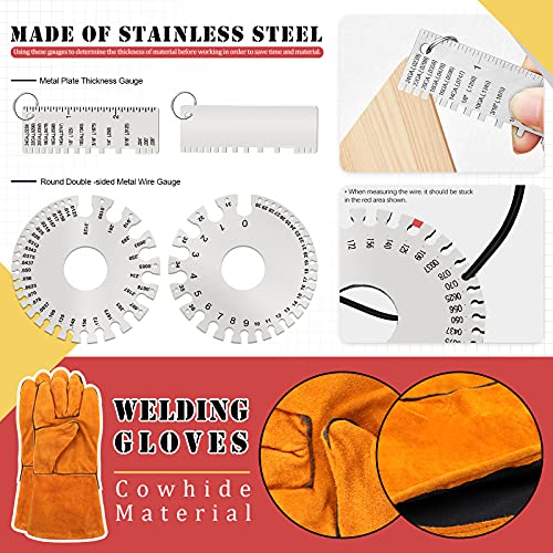 Hilitchi 6Pcs Welding Slag Removal Tool Set, 8inch Welding Pliers