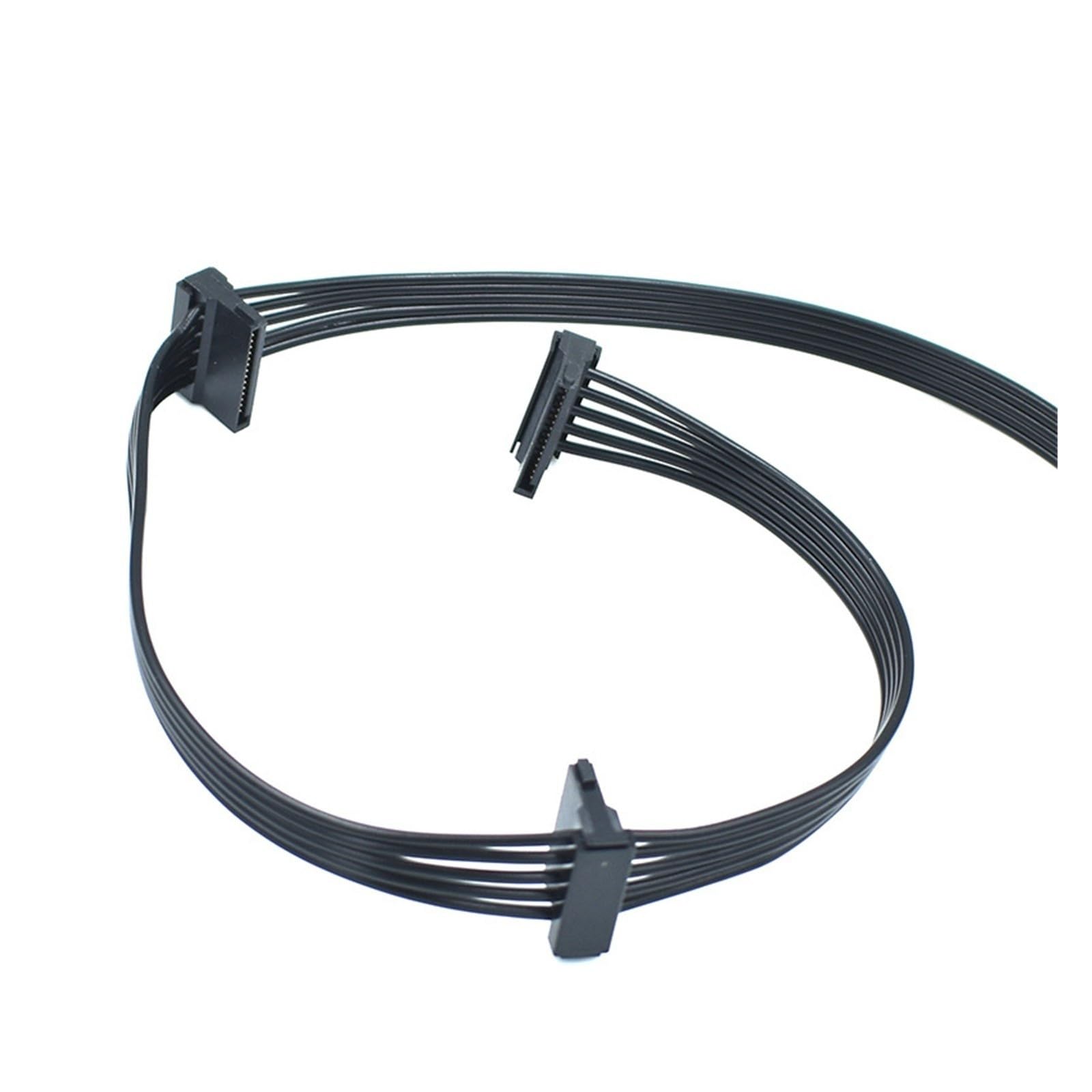 Generico Cavo di alimentazione SATA 18AWG da 6 pin a 3X 10 pezzi