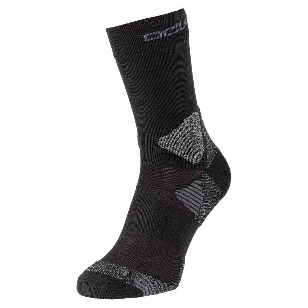 Odlo Unisex Socken Crew Primaloft Hike - Schwarze Socken