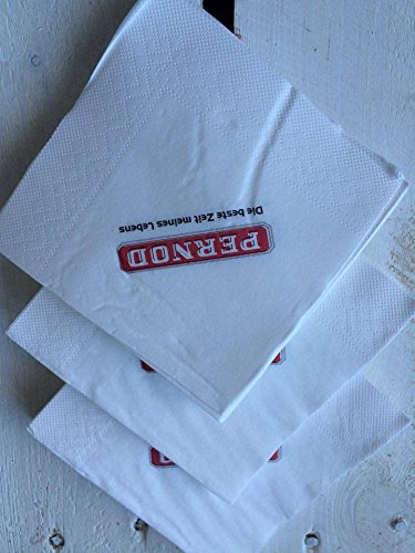 Preisvergleich Produktbild 200x Pernod Serviette Napkin