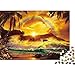 Mini puzzle Puzzle Adulti Bambini Puzzle delfino alba tramonto Gioco educativo Antistress Difficile sfida Puzzle per bambini38x26cm