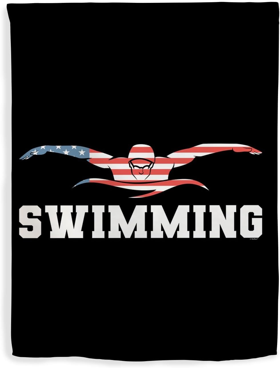 American Pride Summer Games Gifts USA Sports Diving Double Sided 28x40 House Flag