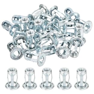 Specification: Material: Carbon Steel; Thread Size: M5-0.8; Total Length: 17.9mm/0.71inch; Head Diameter: 13.5mm/0.54inch; Body Diameter: 9.6mm/0.38inch; Head Height: 1.9mm/0.08inch; Drill Hole Size: 9.6mm/0.38inch; Rivet Plate Thickness: 0.5-5mm/0.0...