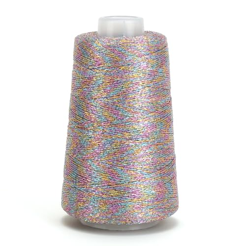 LUCKY BALL 80g Metallic Crochet Thread,Yarn for...