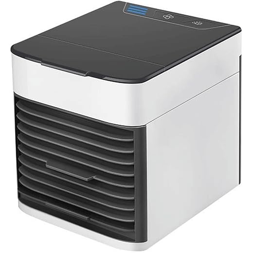 ZAPORA Mini Air Conditioner Portable Oscillating Desk Air Co