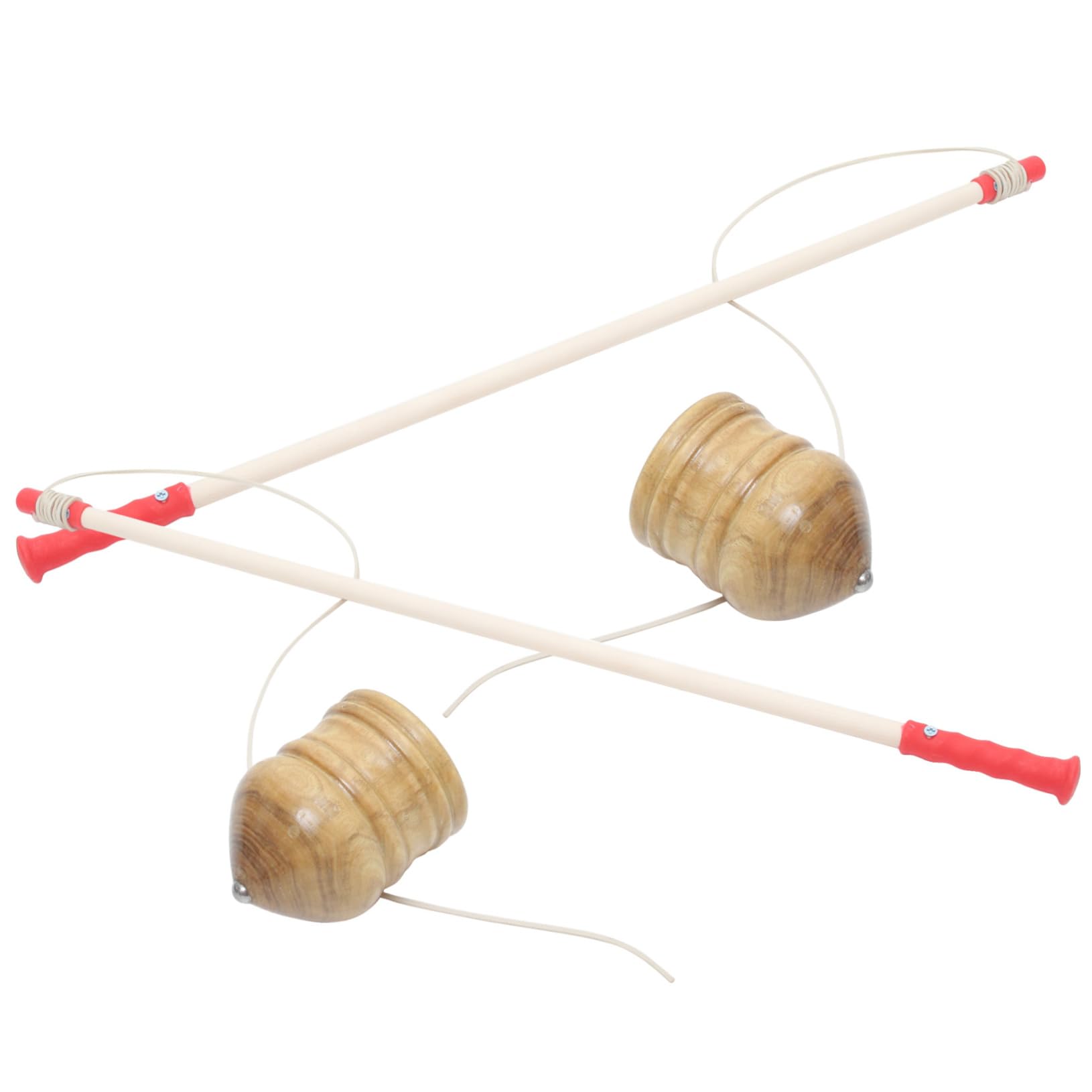 ERINGOGO 2 Sets Gyroscope en Bois pour Garçon et Filles Jouets Gyro en Bois Léger pour Garçons et Filles Jeux D'entraînement Détente Extérieurs