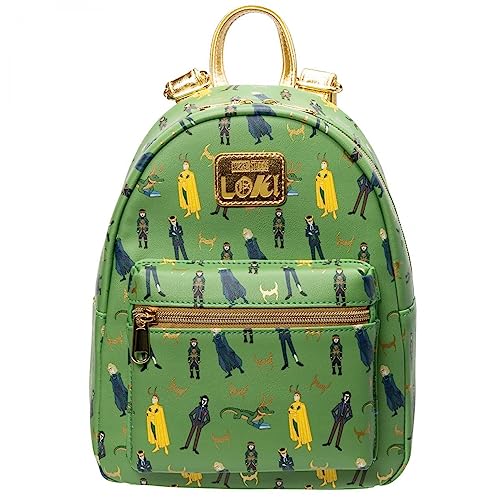 Loungefly Loki Multiverse Variants Mini-Backpack