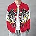 Emblem of Austria Austrian Flag Bomber Jacket Men Lightweight Causal Flight Windbreaker Track Jacket Shirt