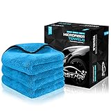 𝗨𝗟𝗧𝗥𝗔𝗪𝗘𝗜𝗖𝗛 - Spezielle, ultraflauschige Mikrofasern hinterlassen garantiert keinerlei Kratzer auf Deinen Oberflächen.