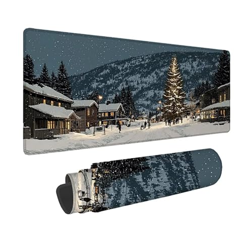 Tapis de souris XXL antidérapant blanc pour éviter la glisse et protéger le bureau