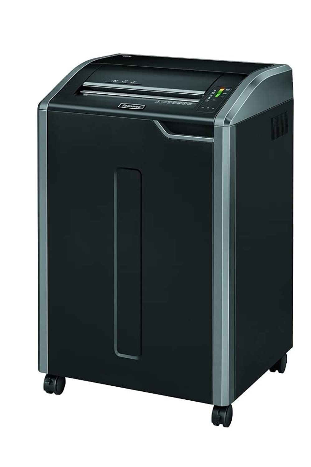 Fellowes Commercial Strip Cut Shredder Model 485I With 100% Jam Proof, Silent Shred & Safe Sense Technology For Commercial Use, 38 Sheet Shred Capacity